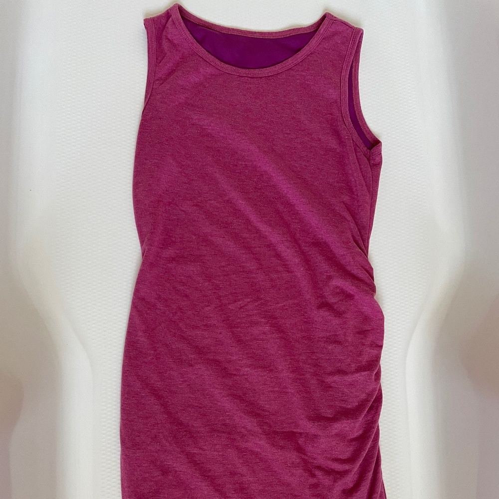 Magenta comfy bodycon dress from Amazon!